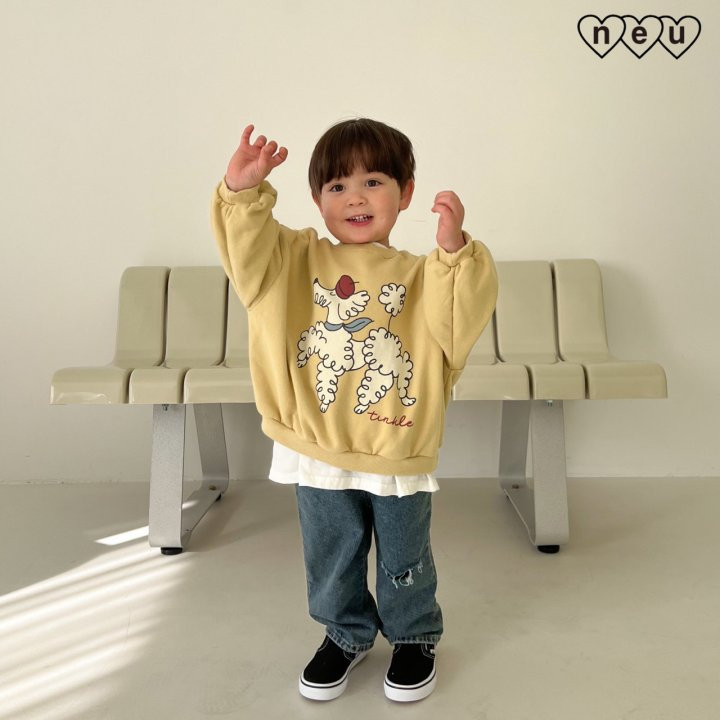 Neu - Korean Children Fashion - #kidsstore - Poodle Sweatshirts - 8