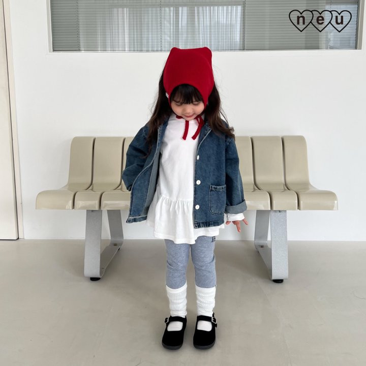 Neu - Korean Children Fashion - #kidzfashiontrend - Frill Tee - 8