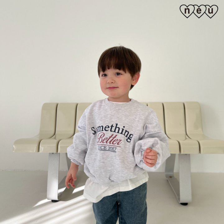 Neu - Korean Children Fashion - #kidzfashiontrend - Something Sweatshirts - 10