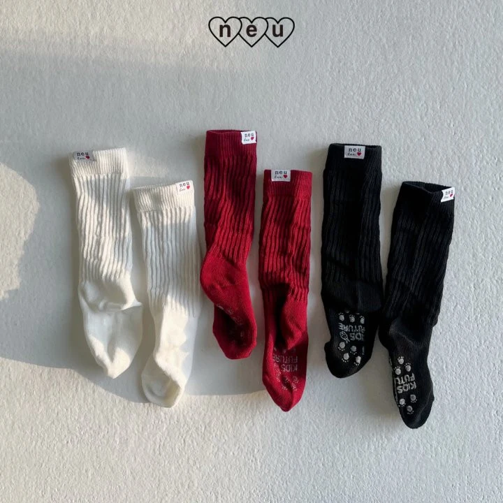 Neu - Korean Children Fashion - #magicofchildhood - Warmer Socks Set - 5