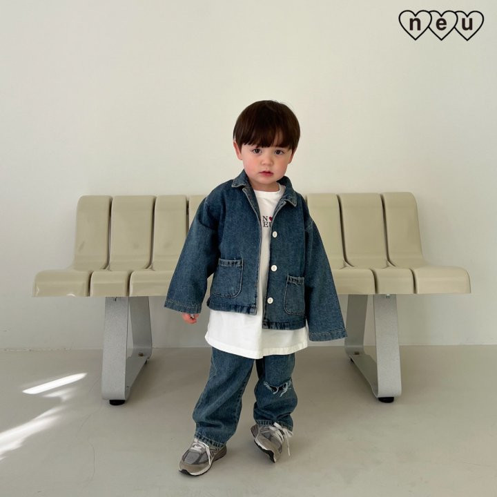 Neu - Korean Children Fashion - #minifashionista - Denim Shirt - 10