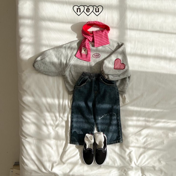 Neu - Korean Children Fashion - #prettylittlegirls - Waffle Double-sided Muffler - 8