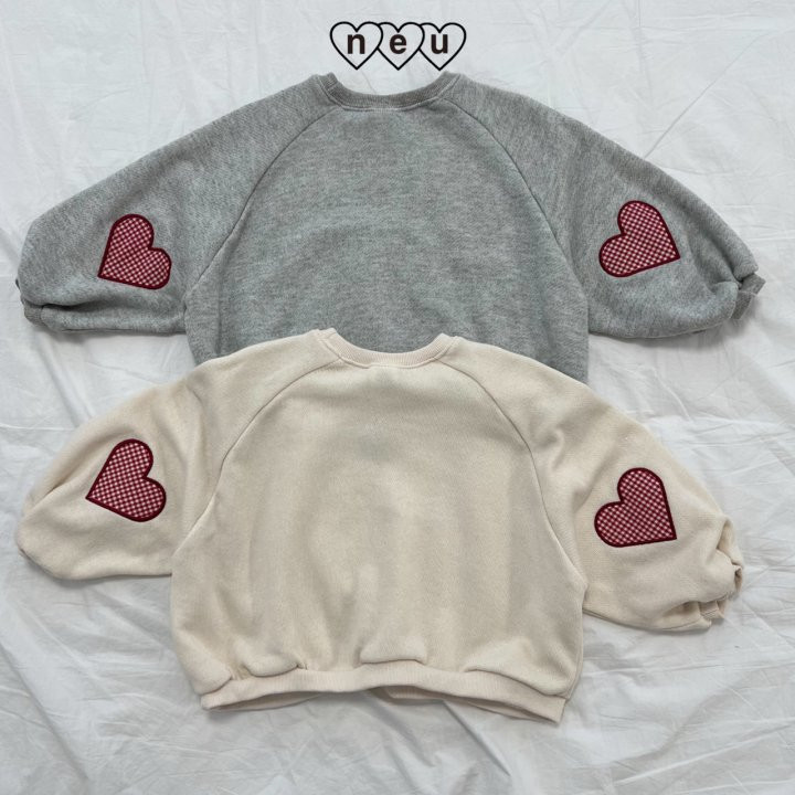 Neu - Korean Children Fashion - #prettylittlegirls - Check Sweatshirts - 3