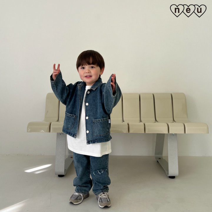Neu - Korean Children Fashion - #prettylittlegirls - Denim Shirt - 11