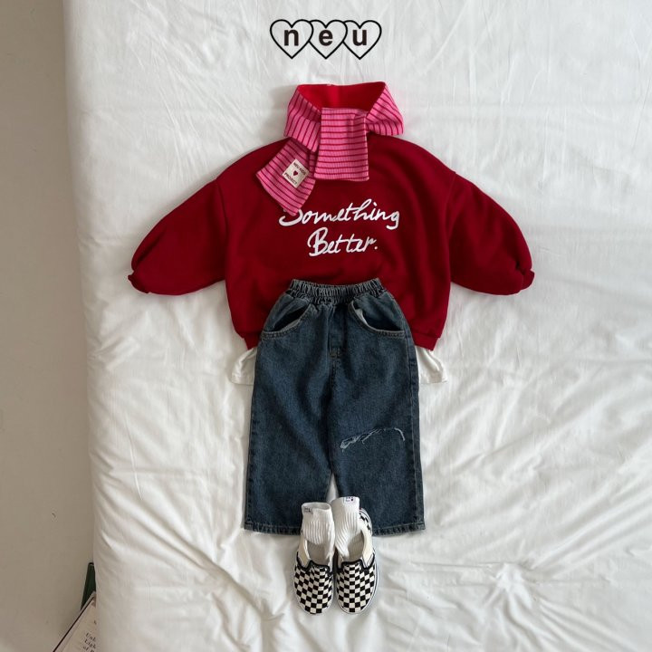 Neu - Korean Children Fashion - #todddlerfashion - Ripped Denim Pants - 7