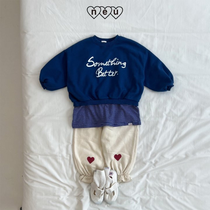 Neu - Korean Children Fashion - #todddlerfashion - Stripe Tee - 6
