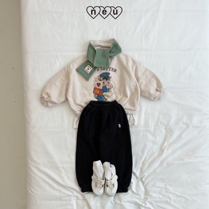 Neu - Korean Children Fashion - #toddlerclothing - Love Letter Sweatshirts - 6