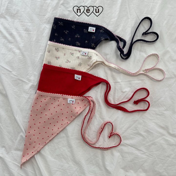 Neu - Korean Children Fashion - #toddlerclothing - Triangle Bandana - 3