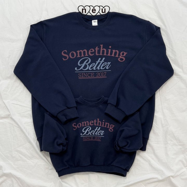 Neu - Korean Women Fashion - #momslook - Something Sweatshirts MOM - 3