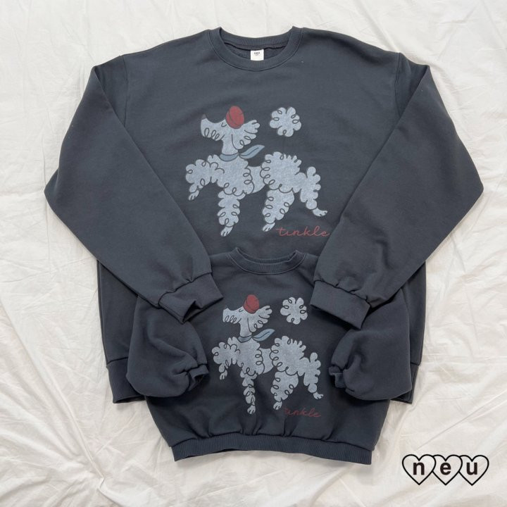 Neu - Korean Women Fashion - #momslook - Poodle Sweatshirts MOM - 3