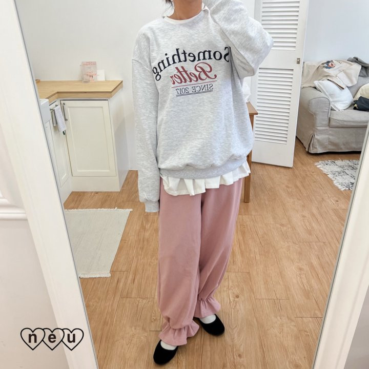 Neu - Korean Women Fashion - #pursuepretty - Something Sweatshirts MOM - 9