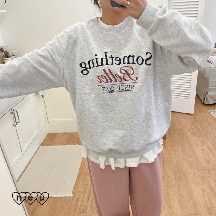 Neu - Korean Women Fashion - #womensfashion - Something Sweatshirts MOM - 6