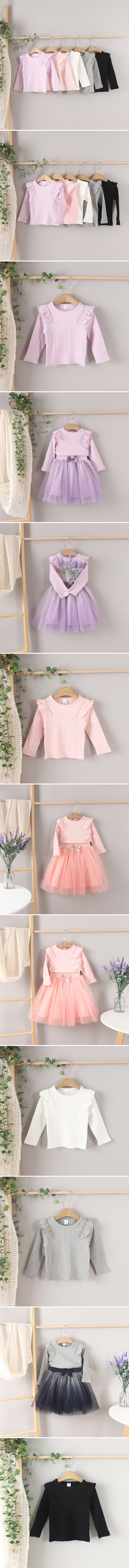 New Pierrot - Korean Children Fashion - #kidzfashiontrend - Wing Single Tee