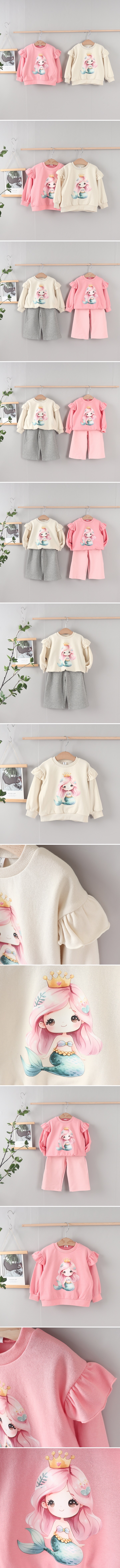 New Pierrot - Korean Children Fashion - #kidzfashiontrend - Mermaid Pullover
