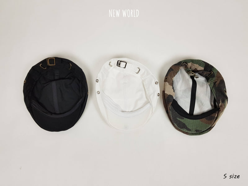 New World - Korean Baby Fashion - #babygirlfashion - Cotton Hunting Cap - 3