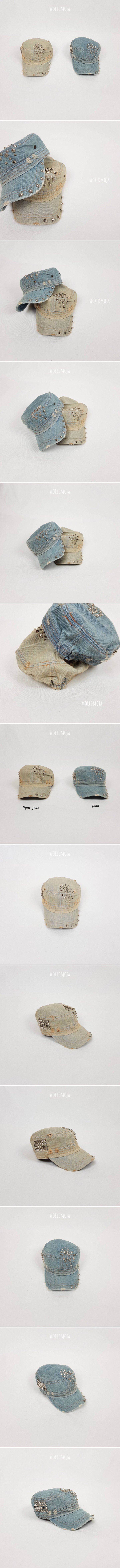 New World - Korean Children Fashion - #childofig - Blue Washing Army Hat