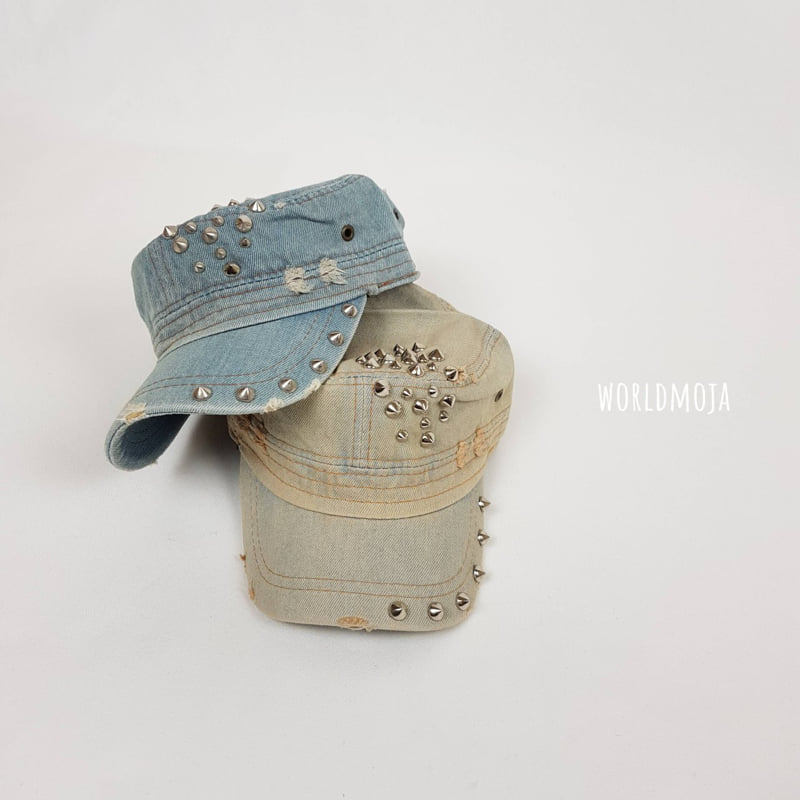 New World - Korean Children Fashion - #designkidswear - Blue Washing Military Cap