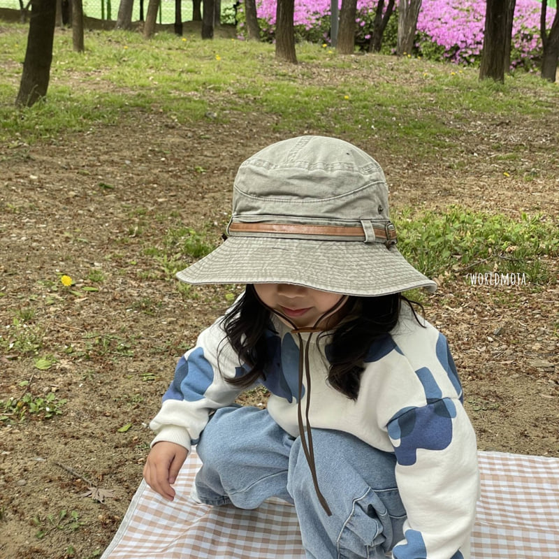 New World - Korean Children Fashion - #designkidswear - Strap Safari Hat - 11