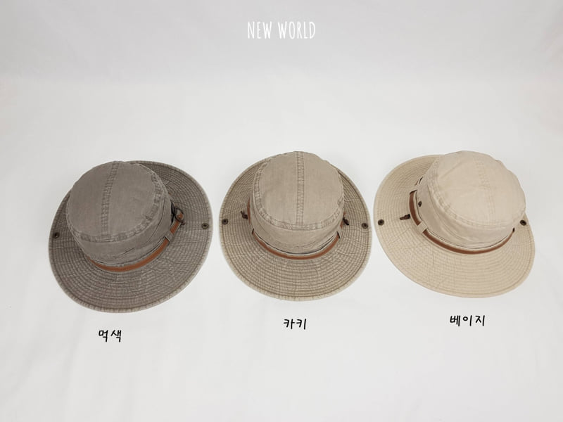 New World - Korean Children Fashion - #discoveringself - Strap Safari Hat - 12