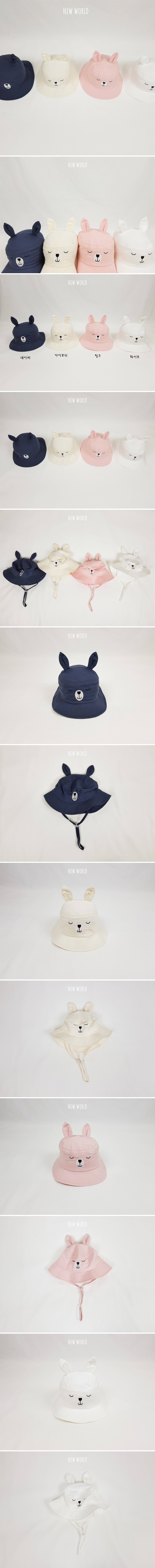 New World - Korean Children Fashion - #fashionkids - Sleeping Rabbit Hat