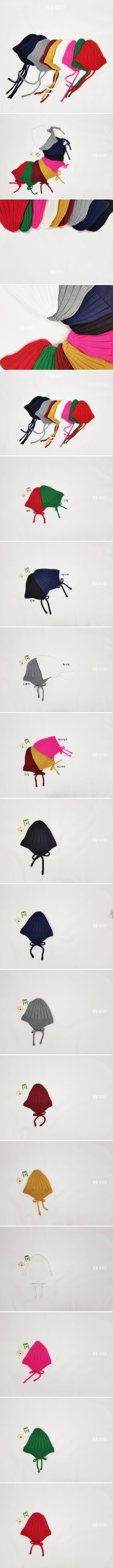 New World - Korean Children Fashion - #kidsshorts - Four Seasons Cotton Earring Beanie