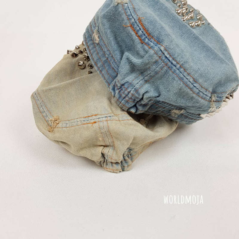 New World - Korean Children Fashion - #fashionkids - Blue Washing Military Cap - 4