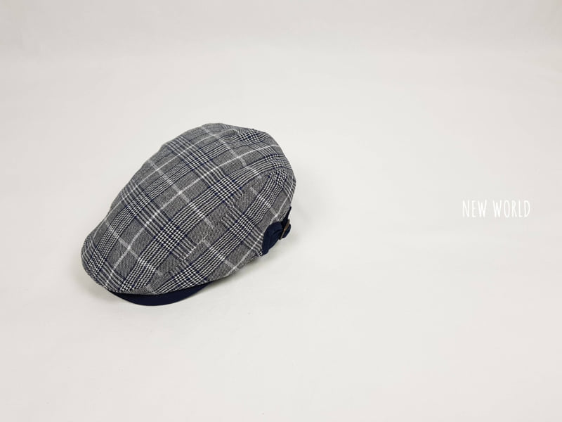 New World - Korean Children Fashion - #kidsstore - Check Hunting Cap - 6
