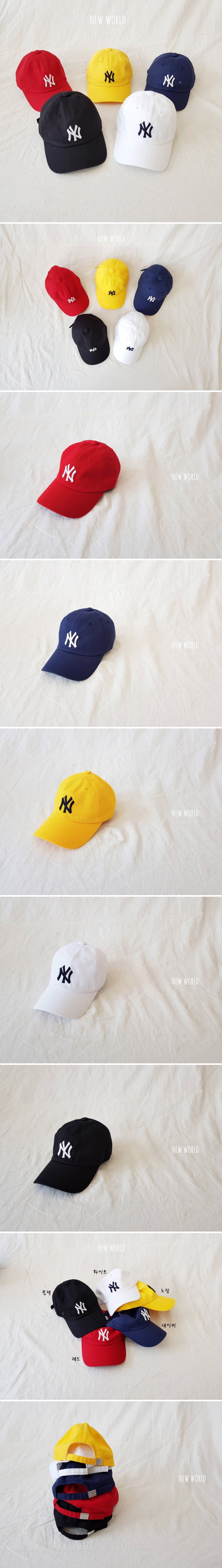 New World - Korean Children Fashion - #kidzfashiontrend - NY Washing Ball Cap
