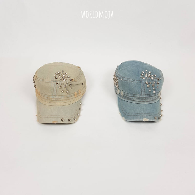 New World - Korean Children Fashion - #kidzfashiontrend - Blue Washing Military Cap - 6