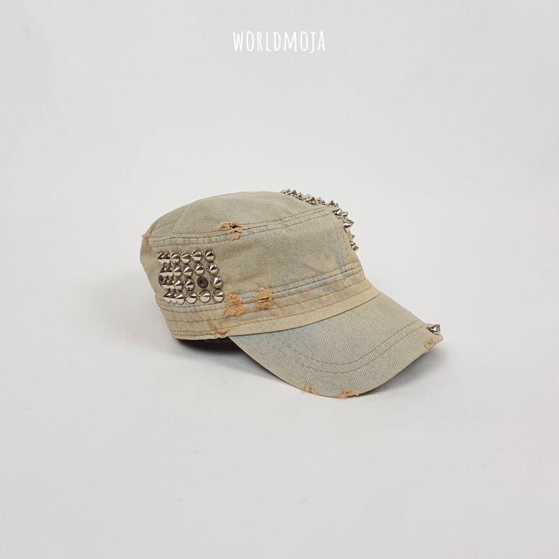 New World - Korean Children Fashion - #magicofchildhood - Blue Washing Military Cap - 9