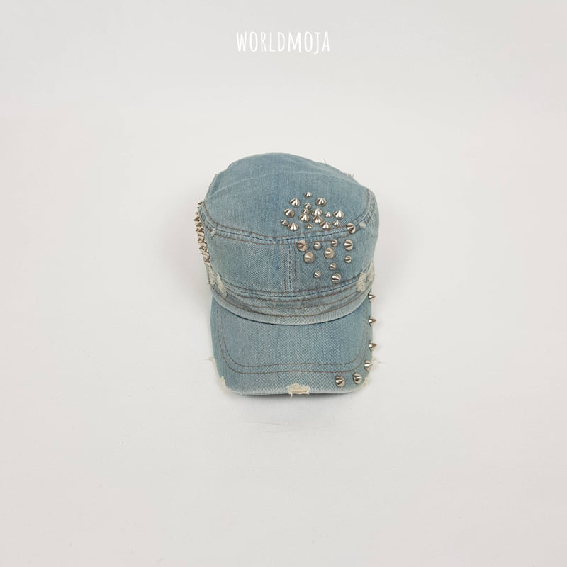New World - Korean Children Fashion - #minifashionista - Blue Washing Military Cap - 10