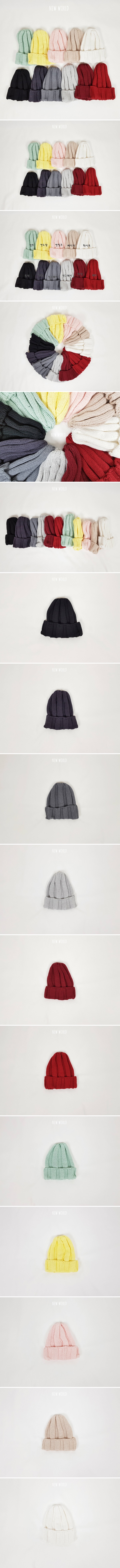 New World - Korean Children Fashion - #stylishchildhood - Cotton 6x6 Beanie