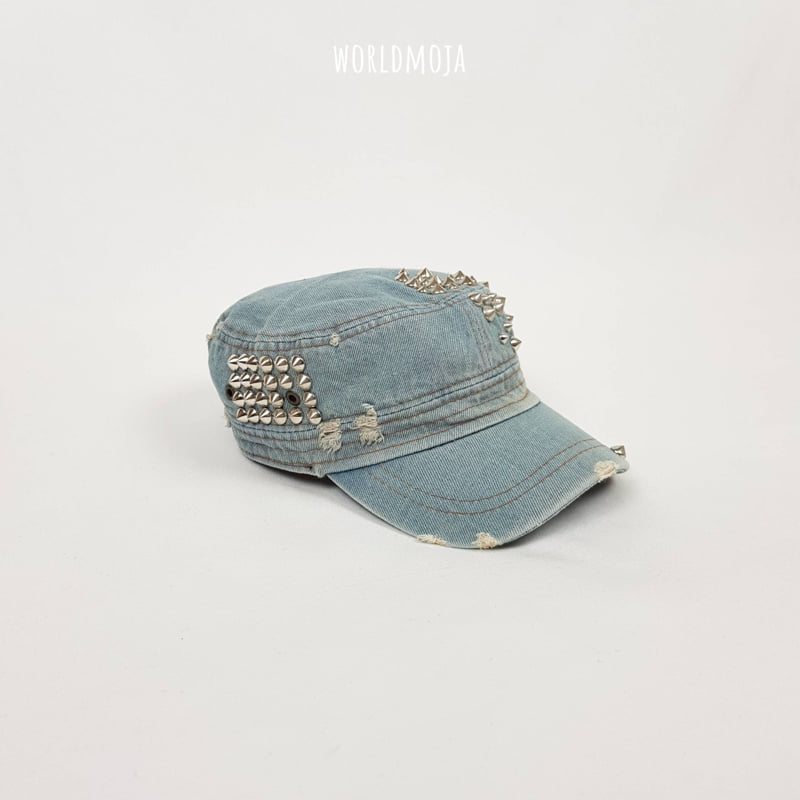 New World - Korean Children Fashion - #todddlerfashion - Blue Washing Military Cap - 12