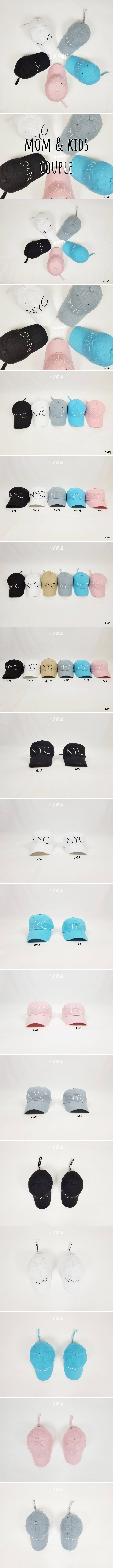 New World - Korean Women Fashion - #womensfashion - NYC Big Embroidery Ball Cap