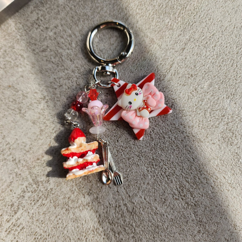 Newerly - Korean Women Fashion - #momslook - Kate Cat Mini Keyring