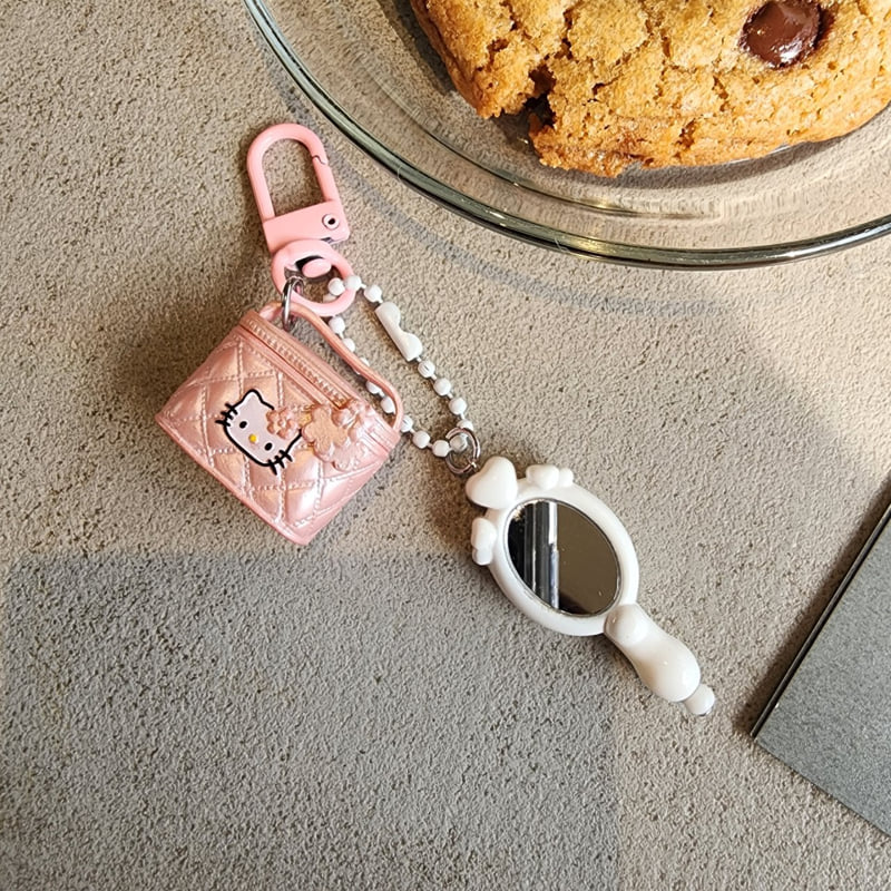 Newerly - Korean Women Fashion - #womensfashion - Cat Pinkbag Mini Keyring - 4