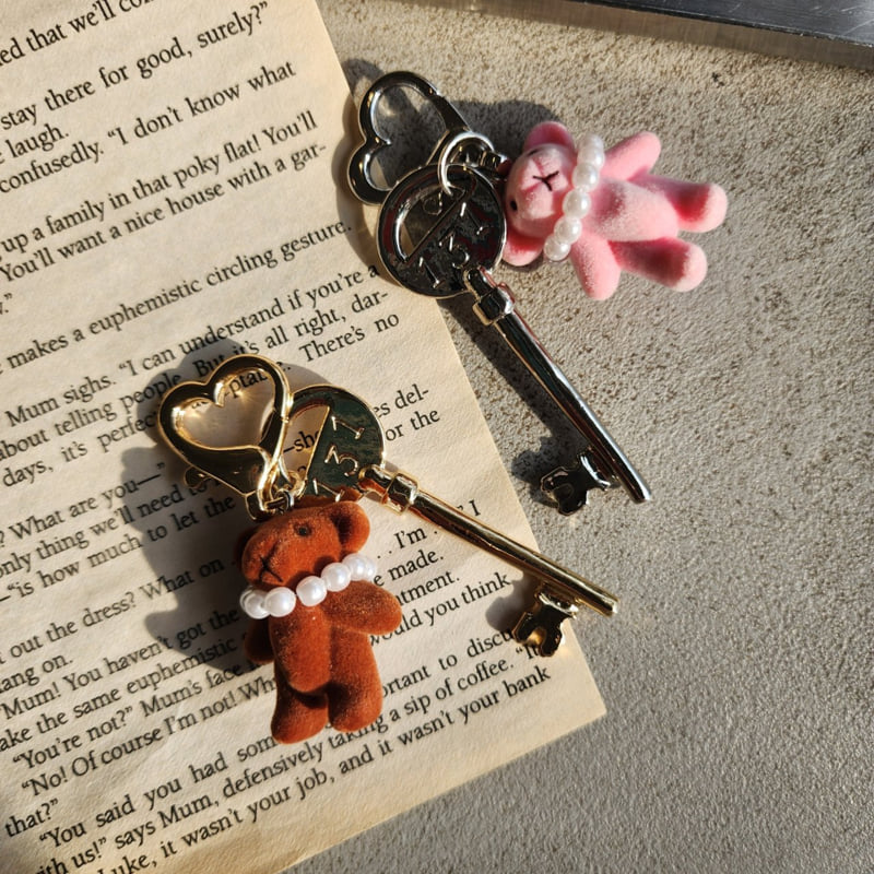 Newerly - Korean Women Fashion - #momslook - Mini Bear Keyring