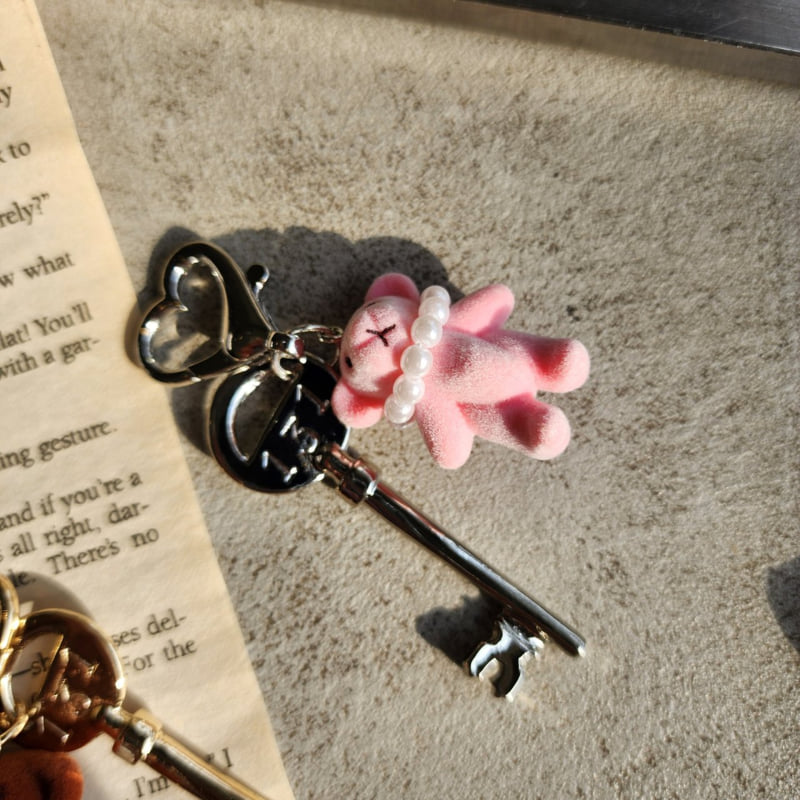 Newerly - Korean Women Fashion - #momslook - Mini Bear Keyring - 3