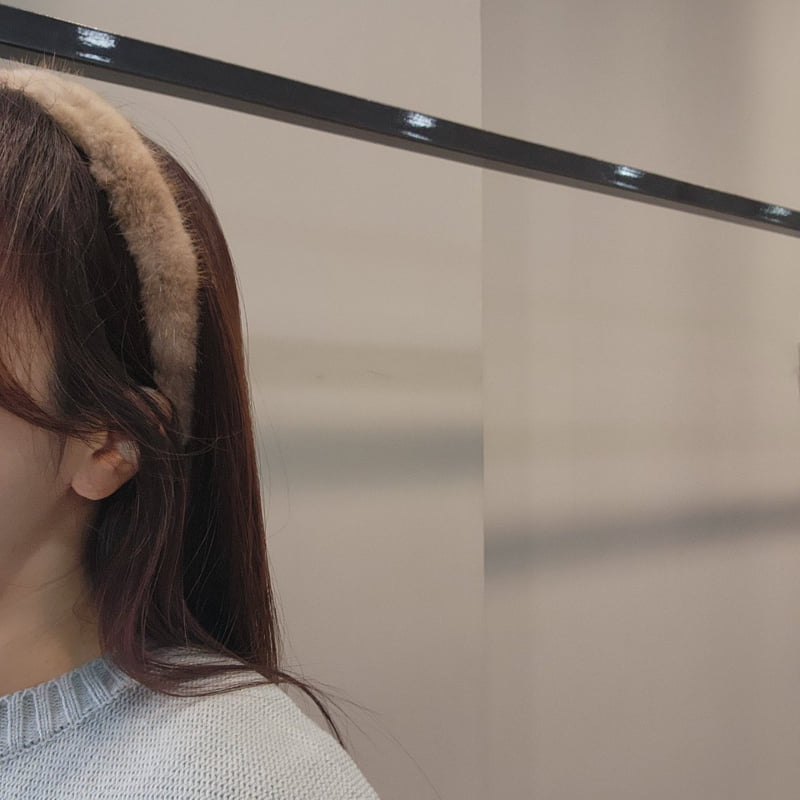 Newerly - Korean Women Fashion - #momslook - Hairy Hairband - 3