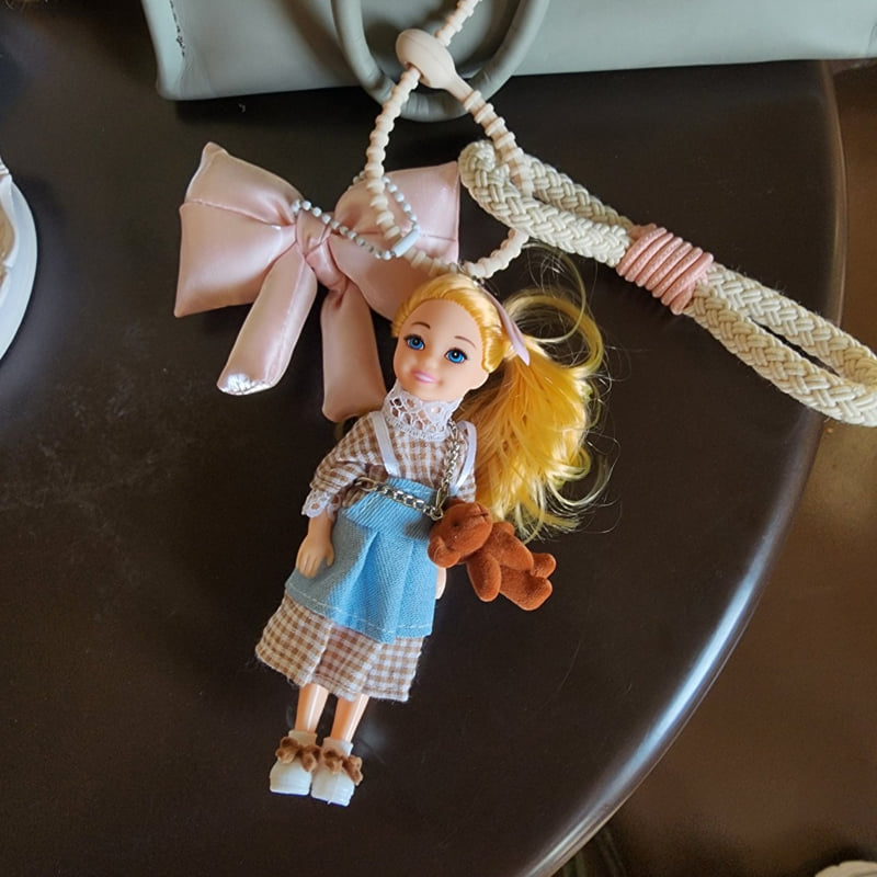 Newerly - Korean Women Fashion - #momslook - Bear One-piece Blonde Mimi Keyring - 2