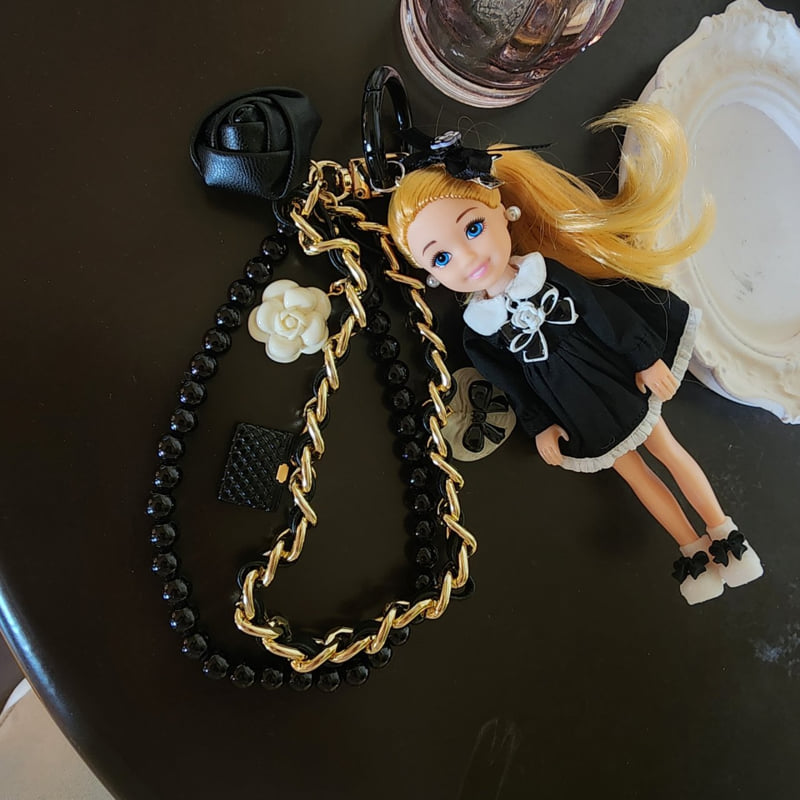 Newerly - Korean Women Fashion - #momslook - Coco Chain Strap Keyring