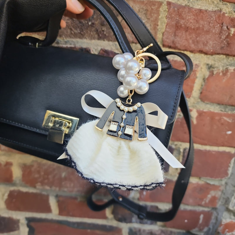 Newerly - Korean Women Fashion - #momslook - Coco Dress Doll Keyring