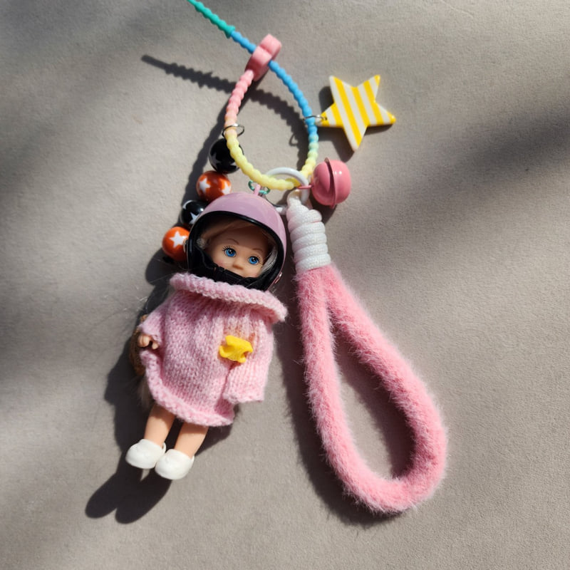 Newerly - Korean Women Fashion - #womensfashion - Baby Doll Pink Strap - 2