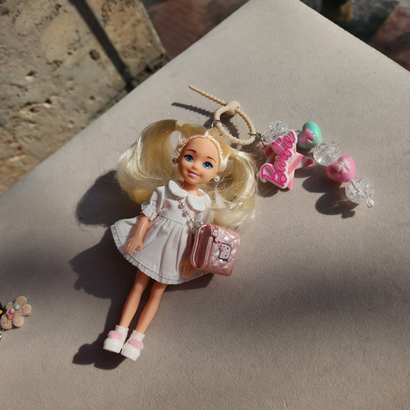 Newerly - Korean Women Fashion - #womensfashion - Cute Baby Doll One-piece Keyring