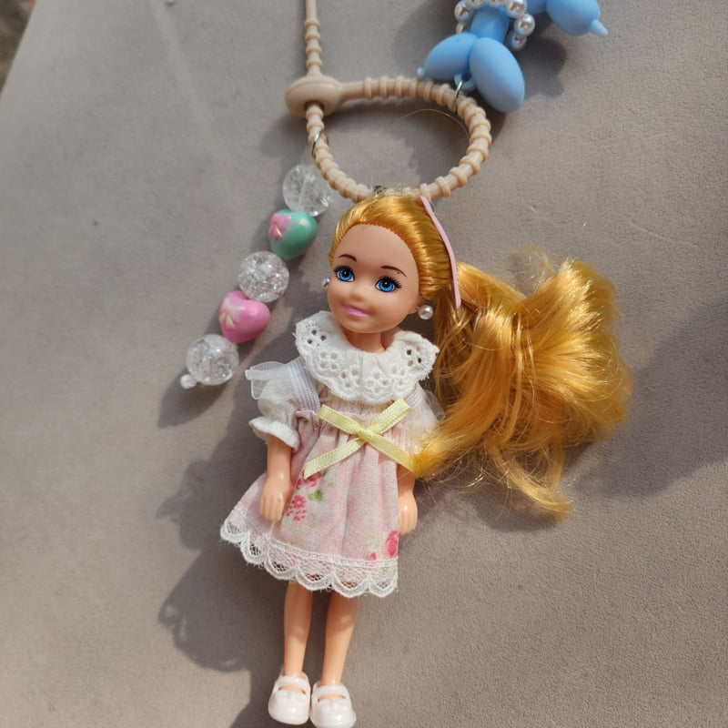 Newerly - Korean Women Fashion - #womensfashion - Blooming One-piece Doll Keyring