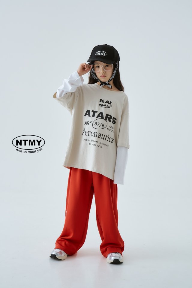 Nice To Meet You - Korean Children Fashion - #Kfashion4kids - Kai Layered Tee - 7
