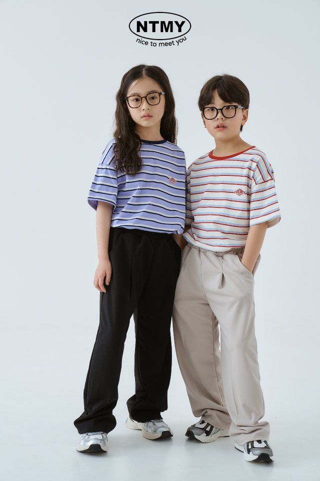 Nice To Meet You - Korean Children Fashion - #kidzfashiontrend - Crobar Wappen Tee - 4