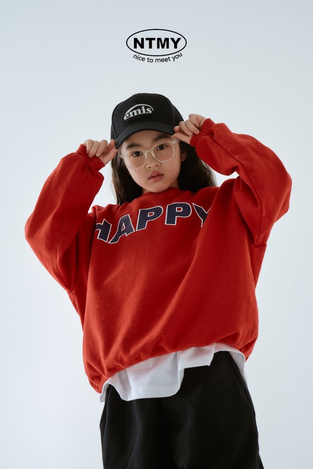 Nice To Meet You - Korean Children Fashion - #Kfashion4kids - Happy Sweatshirts - 5