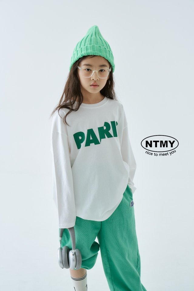 Nice To Meet You - Korean Children Fashion - #kidzfashiontrend - Paris Tee - 4