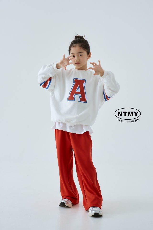 Nice To Meet You - Korean Children Fashion - #Kfashion4kids - A Sweatshirts